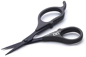 Tamiya 74124 - Craft Scissors (FOR Plastic/Soft Metal)
