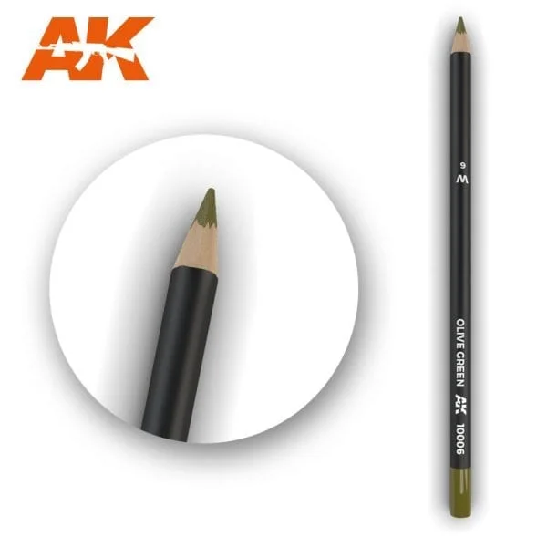 Weathering Pencils AK10006 Olive Green