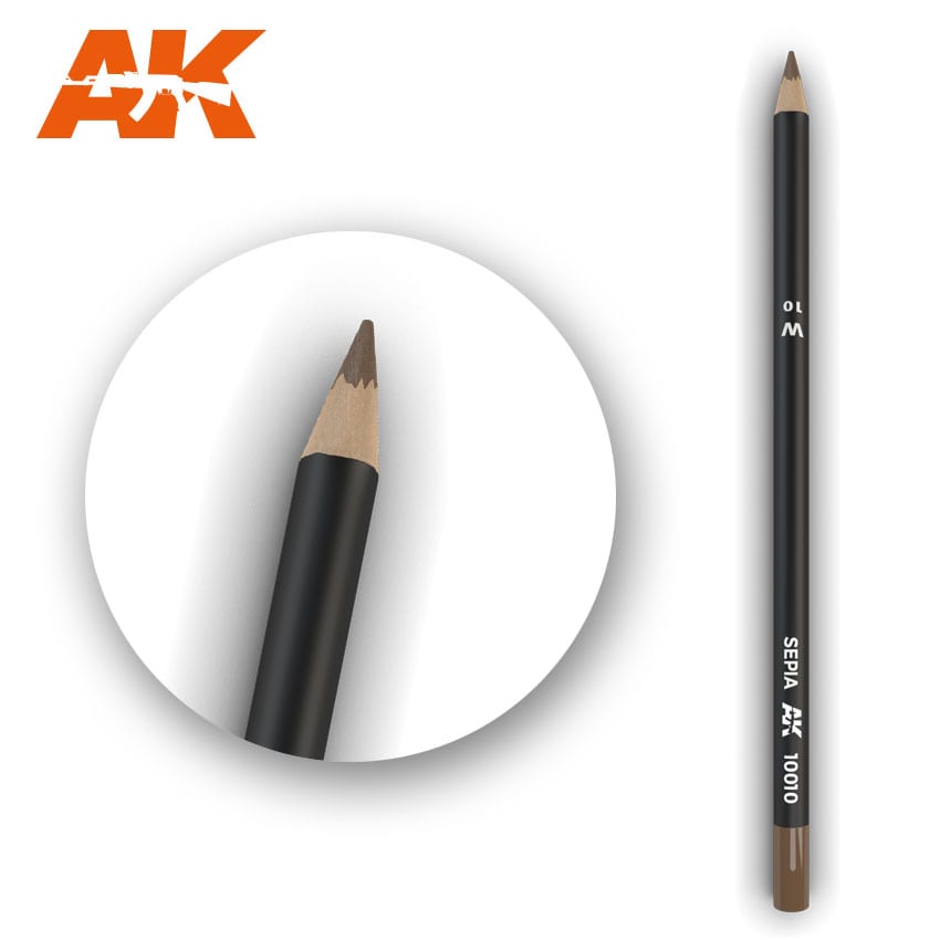 Weathering Pencils AK10010 Sepia