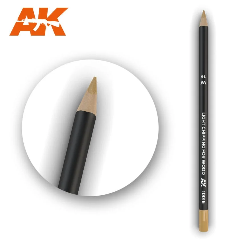 Weathering Pencils AK10016 Light Chipping For Wood