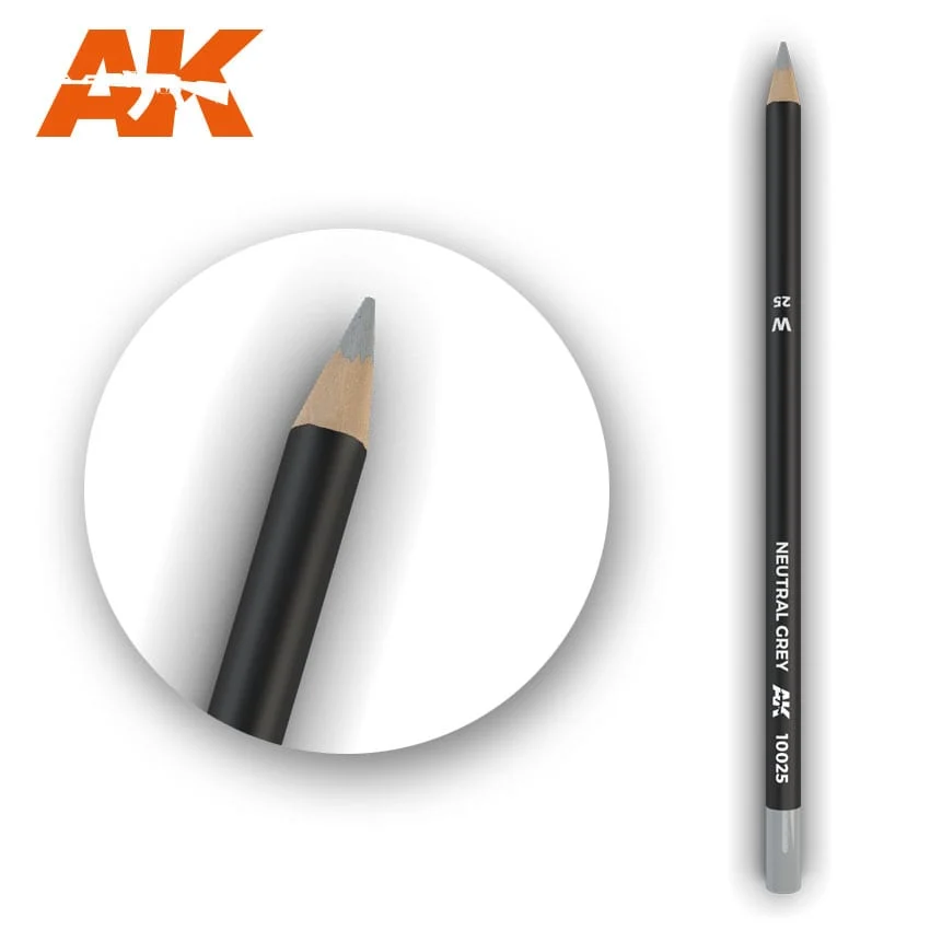 Weathering Pencils AK10025 Neutral Grey