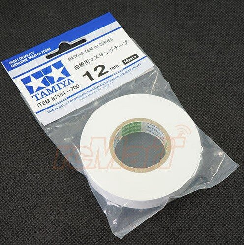 Tamiya 87184 Masking Tape for Curves 12mm