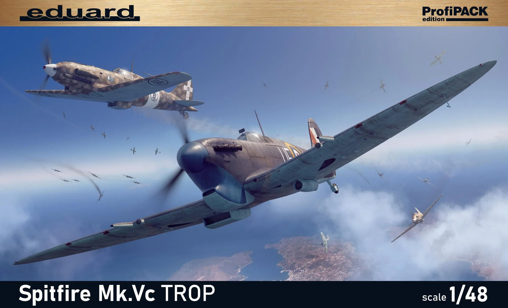 Eduard 1/48 Supermarine Spitfire Mk.Vc TROP ProfiPACK edition