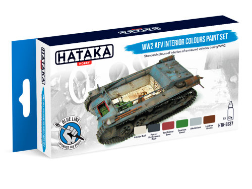 HTK-BS37 WW2 AFV Interior Colours paint set