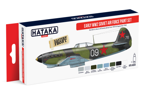 HTK-AS33 Early WW2 Soviet Air Force Paint Set