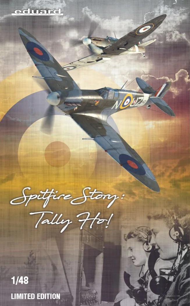Eduard 1/48 Supermarine Spitfire Mk.IIa SPITFIRE STORY: Tally ho! Limited edition