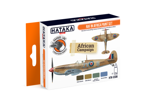 HTK-CS08 RAF in Africa paint set