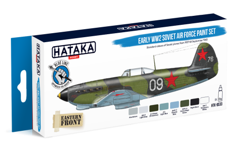 HTK-BS33 Early WW2 Soviet Air Force Paint Set