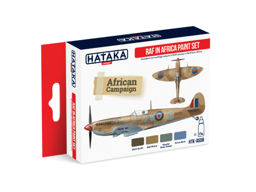 HTK-AS08 RAF in Africa paint set