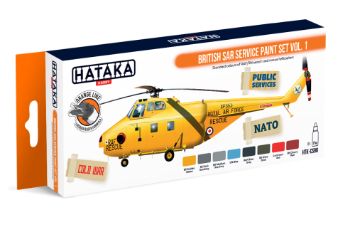 HTK-CS98 British SAR Service paint set vol. 1