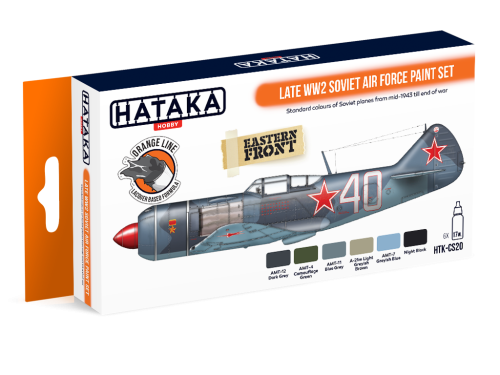 HTK-CS20 Late WW2 Soviet Air Force paint set
