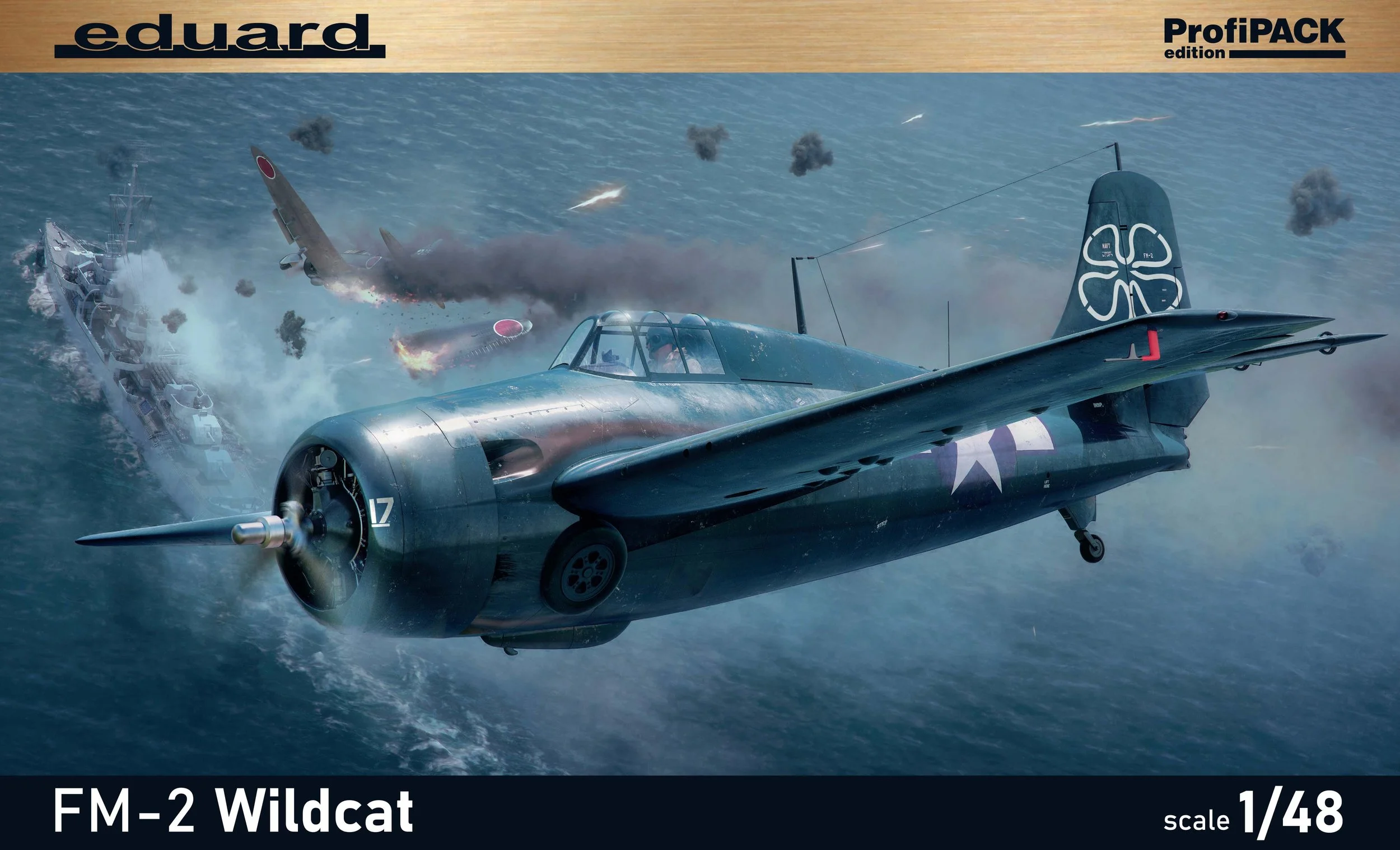 Eduard 1/48 General-Motors FM-2 Wildcat 1/48 The ProfiPACK edition