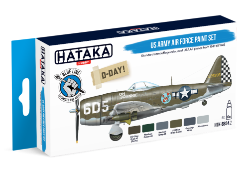 HTK-BS04.2 US Army Air Force paint set