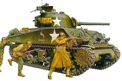 Tamiya TA35250 1/35 M4A3 Sherman late production type with 75mm Gun
