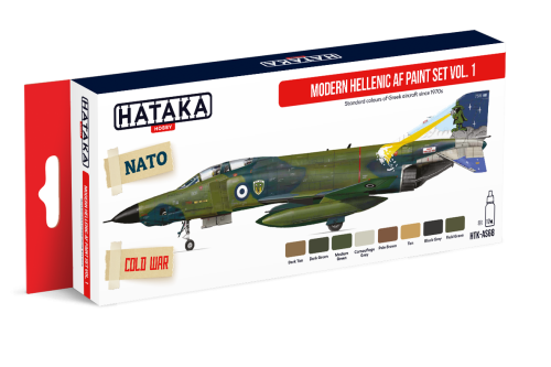HTK-AS68 Modern Hellenic AF Paint Set Vol. 1