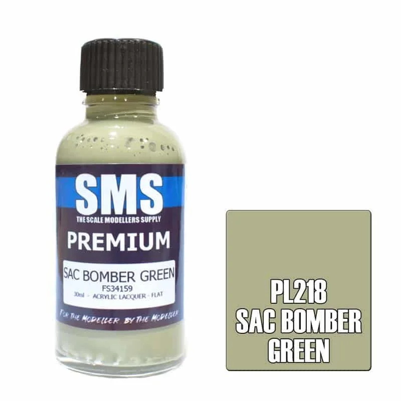SMS 30ml Premium SAC Bomber Green PL218