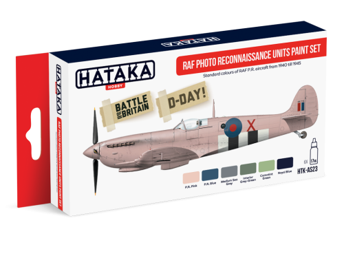 HTK-AS23 RAF Photo Reconnaissance Units Paint Set