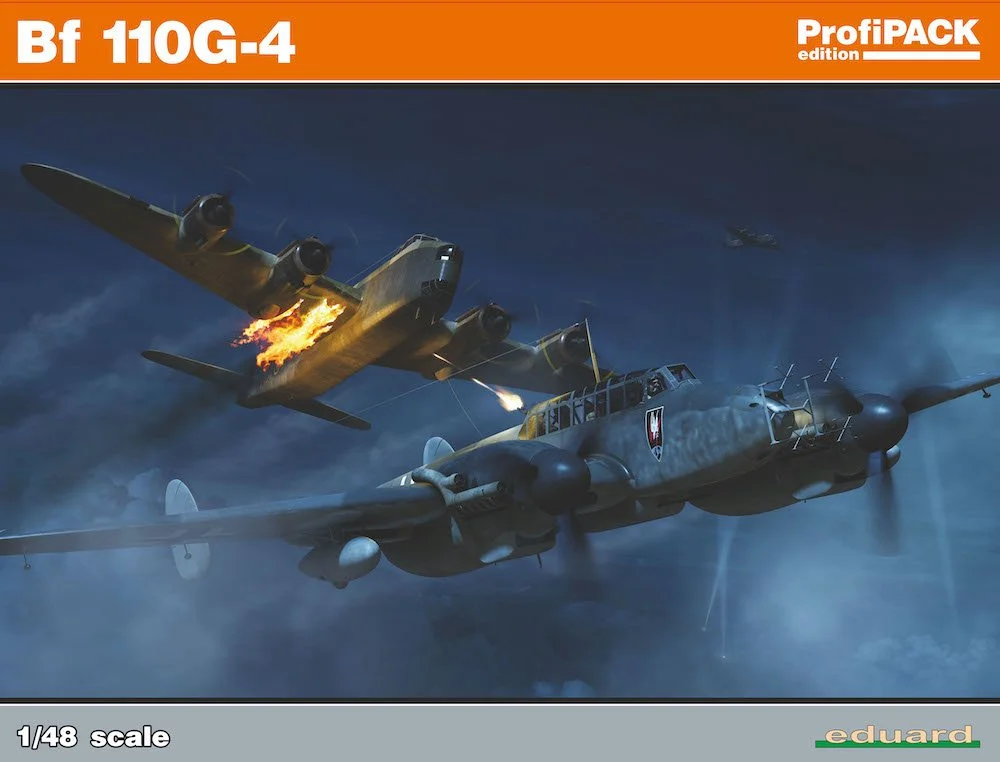 Eduard 1/48 Messerschmitt Bf-110G-4 Profipack edition