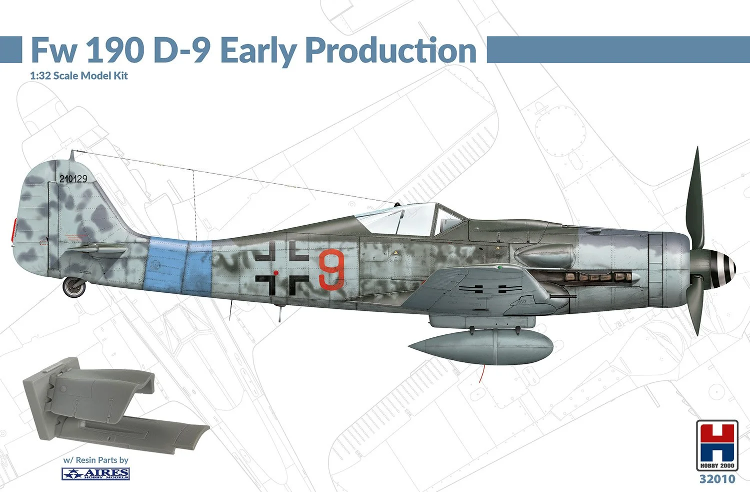 Hobby 2000 H2K32010 1/32 Focke-Wulf Fw-190D-9 Early Production