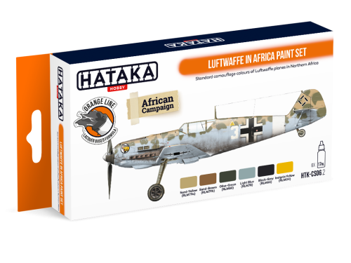 HTK-CS06.2 Luftwaffe in Africa paint set