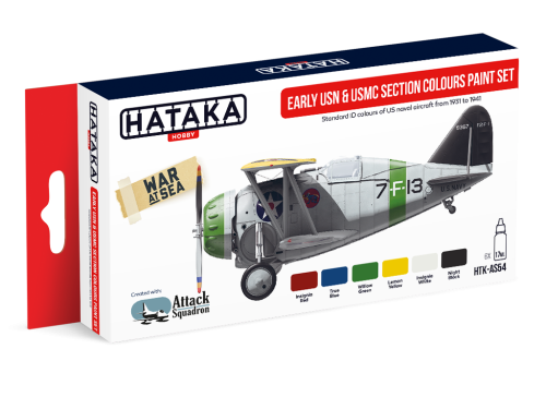HTK-AS54 Early USN & USMC Section Colours paint set