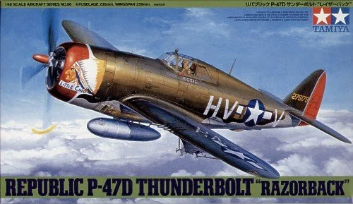 Tamiya TA61086 1/48 Republic P-47D Thunderbolt 'Razorback'