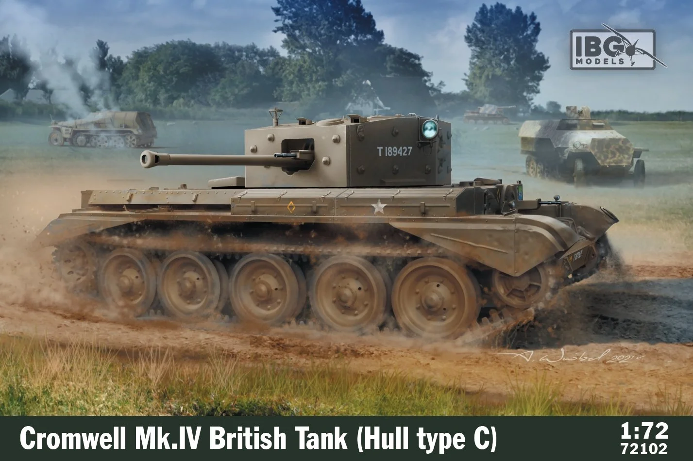 IBG Models 1/72 Cromwell Mk.IV British Tank (Hull Type C)