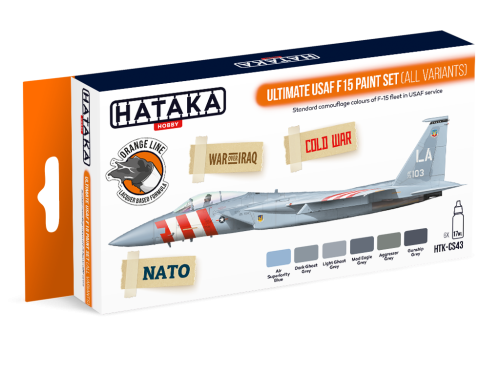 HTK-CS43 Ultimate USAF F15 paint set (all variants)