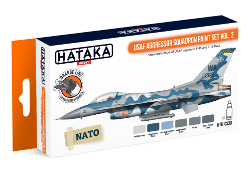 HTK-CS30 USAF Aggressor Squadron paint set vol. 2