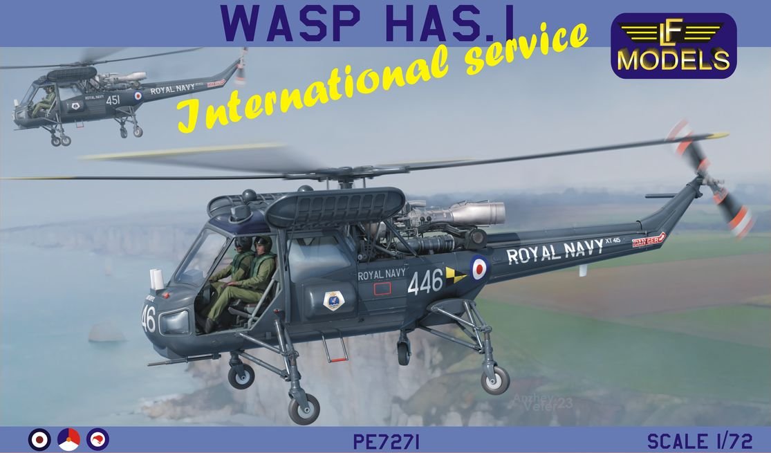 LF Models 1/72 Westland Wasp HAS.1 International service
