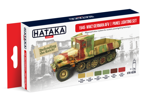 HTK-AS36 WW2 German AFV | Panel Lighting Set