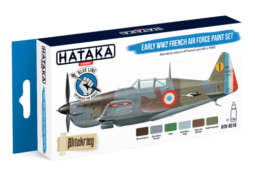 HTK-BS16 Early WW2 French Air Force paint set