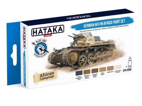 HTK-BS90 German AFV in Africa paint set