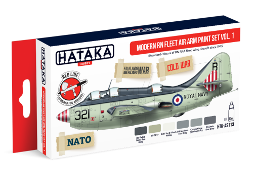 HTK-AS113 Modern RN Fleet Air Arm paint set vol. 1