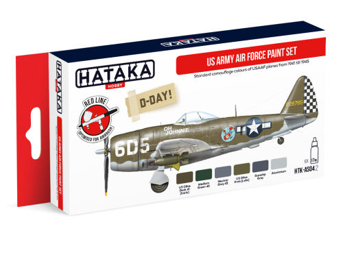 HTK-AS04.2 US Army Air Force paint set
