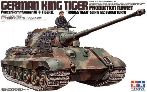 Tamiya TA35164 1/35 Pz.Kpfw.VI King Tiger Sd.Kfz.182 Production Turret