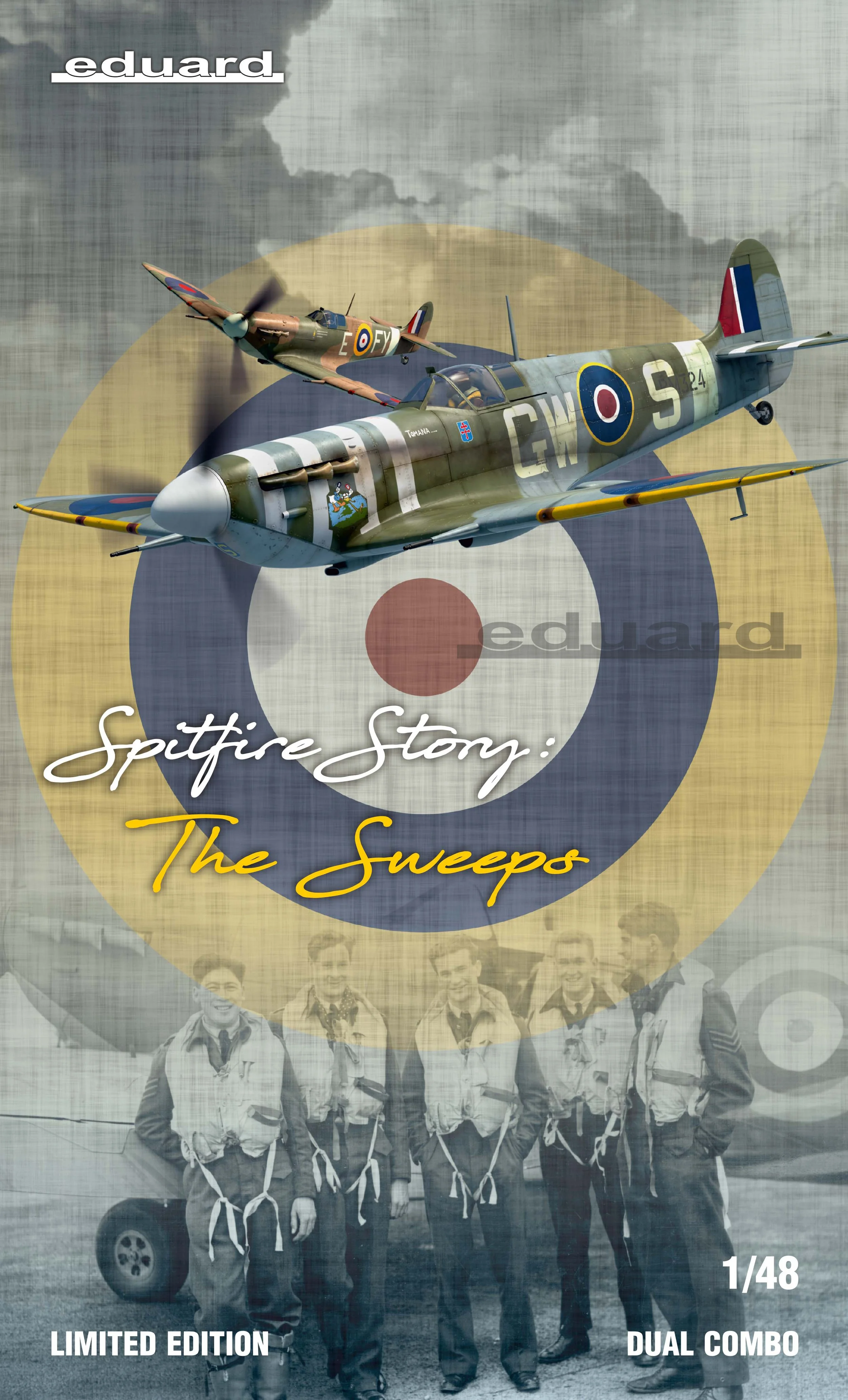 Eduard 1/48 Supermarine Spitfire STORY: THE SWEEPS Limited edition