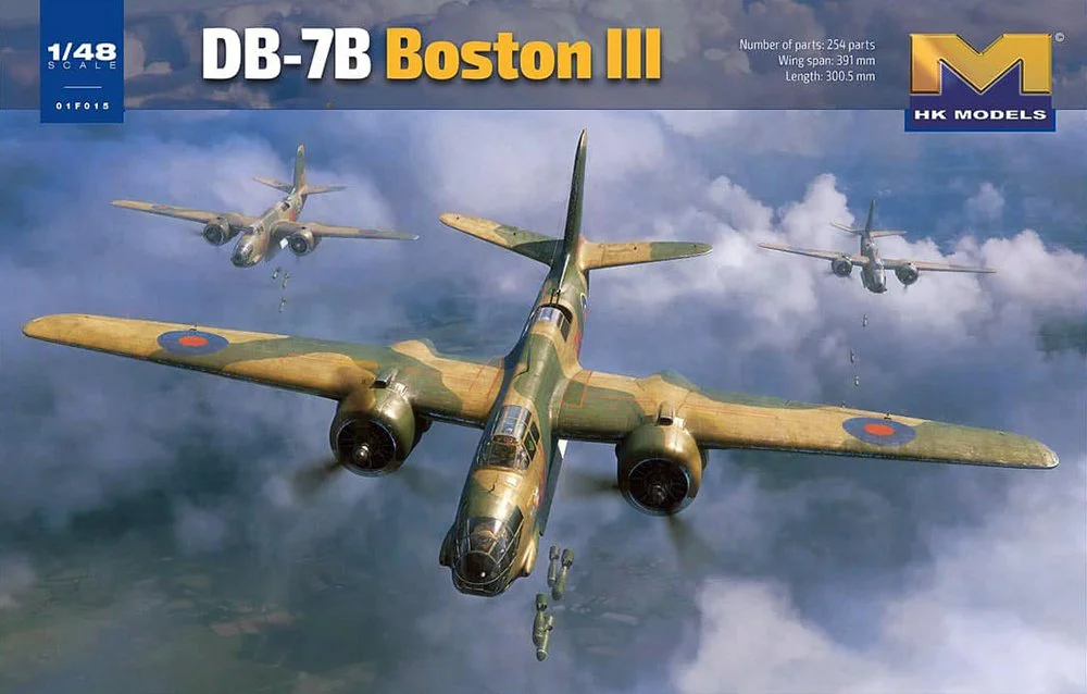 Hong Kong Models 1/48 Douglas Boston III/US DB-7B Light Bomber