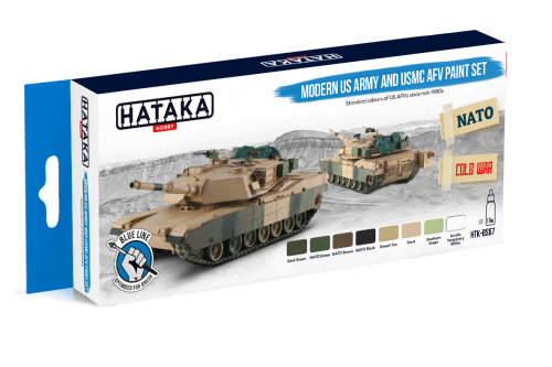HTK-BS67 Modern US Army and USMC AFV paint set