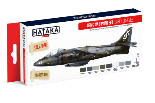 HTK-AS63 USMC AV-8 paint set (early schemes)