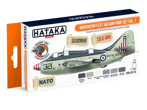 HTK-CS113 Modern RN Fleet Air Arm paint set vol. 1