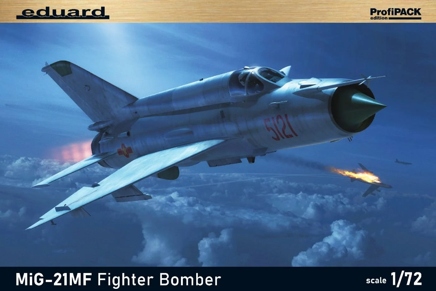 Eduard 1/72 Mikoyan MiG-21MF Fighter Bomber 1/72 ProfiPack edition