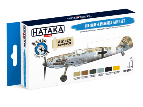 HTK-BS06.2 Luftwaffe in Africa paint set
