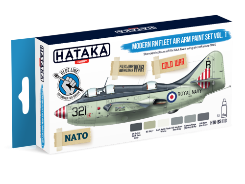HTK-BS113 Modern RN Fleet Air Arm paint set vol. 1