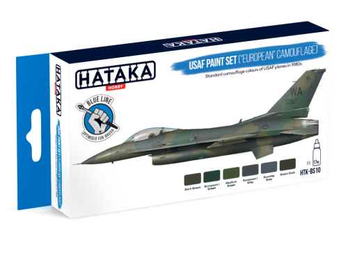 HTK-BS10 USAF Paint Set (“European” Camouflage)