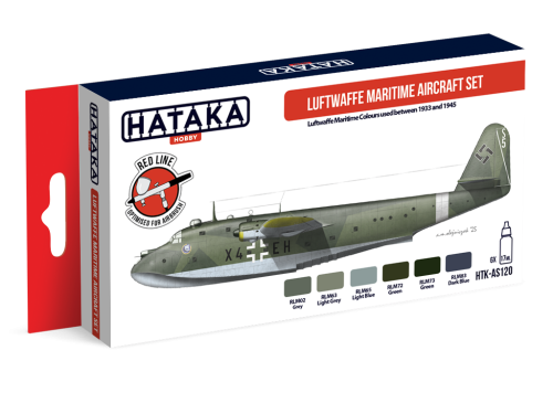 HTK-AS120 Luftwaffe Maritime Aircraft Paint Set