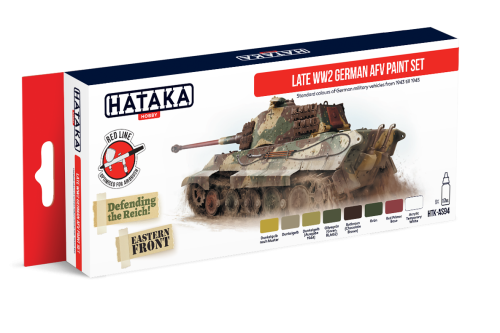 HTK-AS94 Late WW2 German AFV paint set