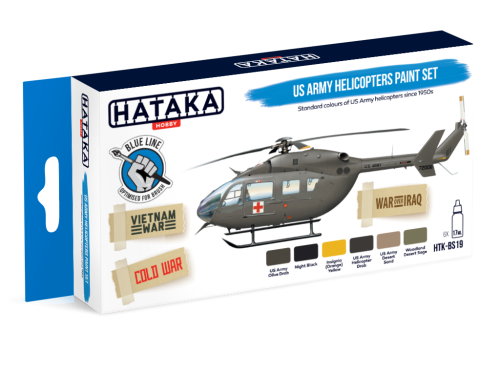 HTK-BS19 US Army Helicopters Paint Set