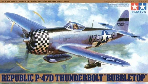 Tamiya TA61090 1/48 Republic P-47D Thunderbolt 'Bubbletop'