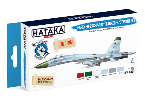 HTK-BS104 Early Su-27S/P/UB "Flanker-B/C" paint set
